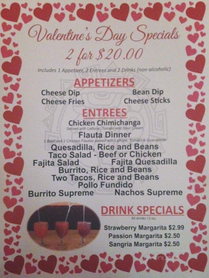 Los Mayas - Wetumpka, AL menu_pic
