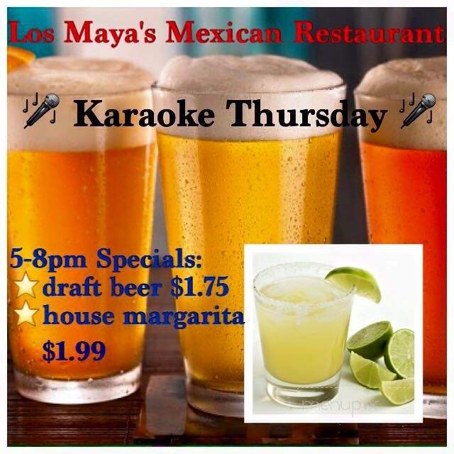 Los Mayas - Wetumpka, AL menu_pic