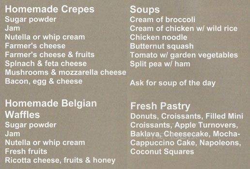 Sweet Island Cafe - Ridgewood, NY menu_pic