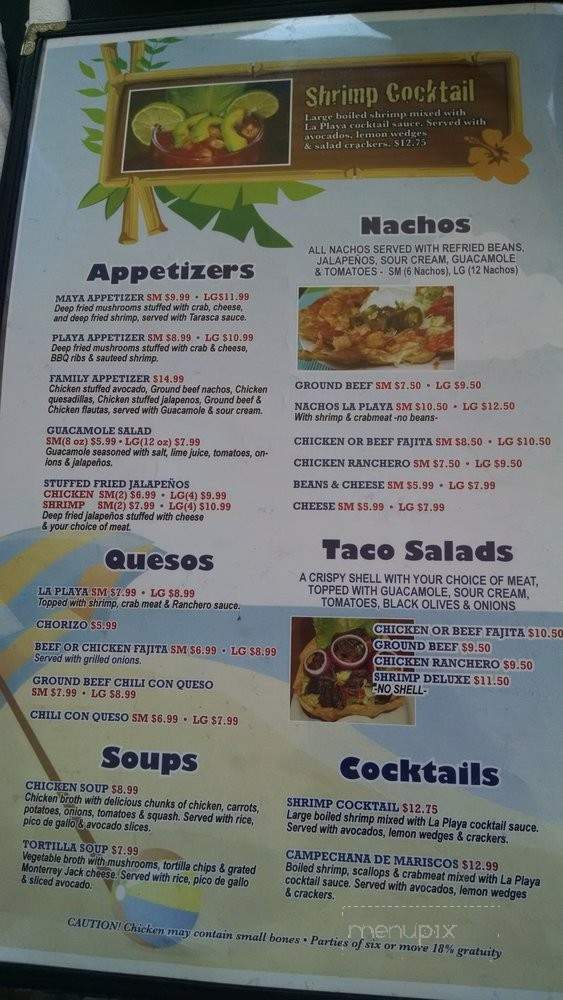 La Hacienda 3 - Victoria, TX menu_pic