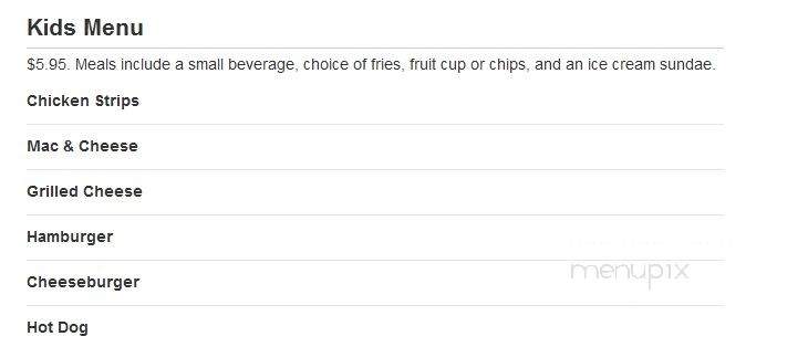 Chips Restaurant & Bar - Wahoo, NE menu_pic