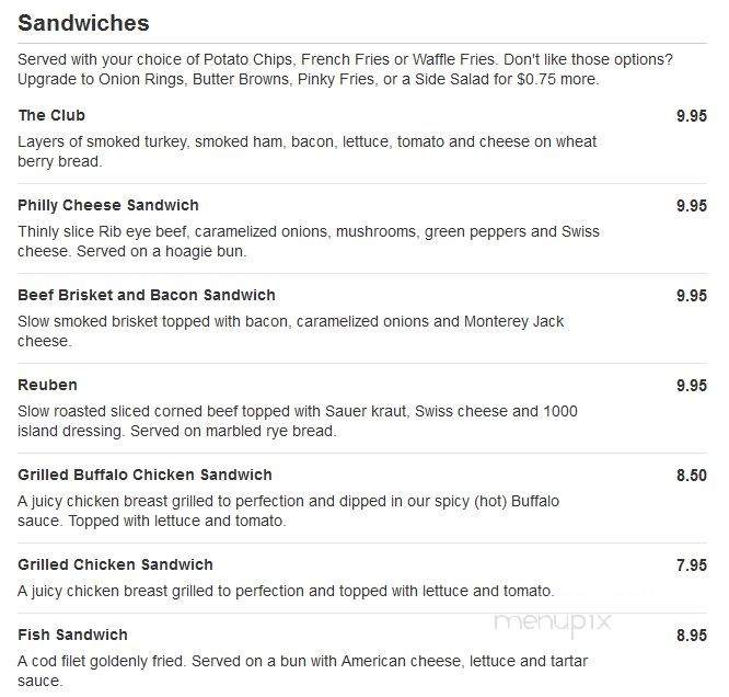 Chips Restaurant & Bar - Wahoo, NE menu_pic