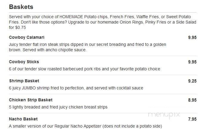 Chips Restaurant & Bar - Wahoo, NE menu_pic
