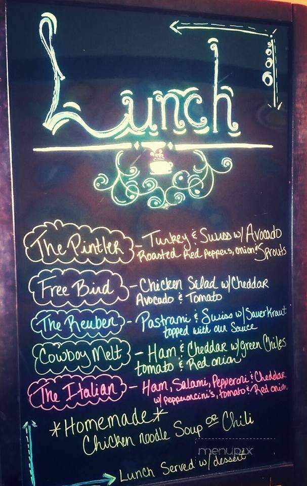 Boheme coffee shop - Philipsburg, MT menu_pic