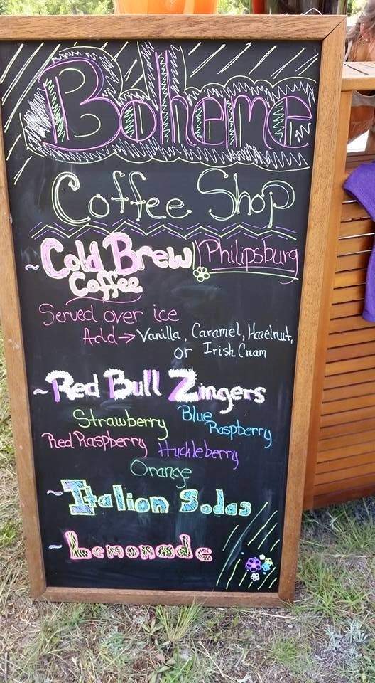 Boheme coffee shop - Philipsburg, MT menu_pic