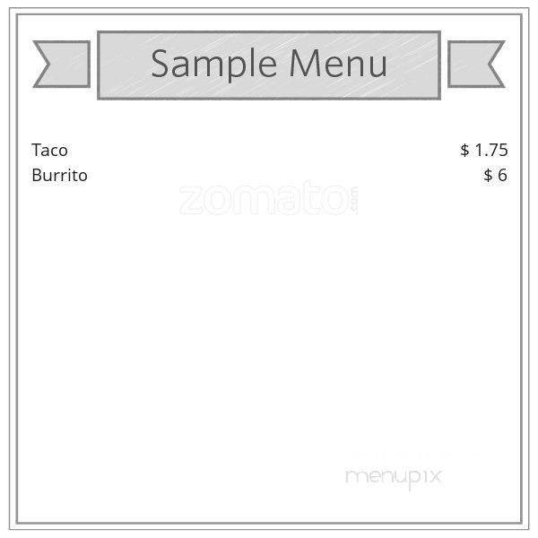 Taqueria El Rey - San Jose, CA menu_pic