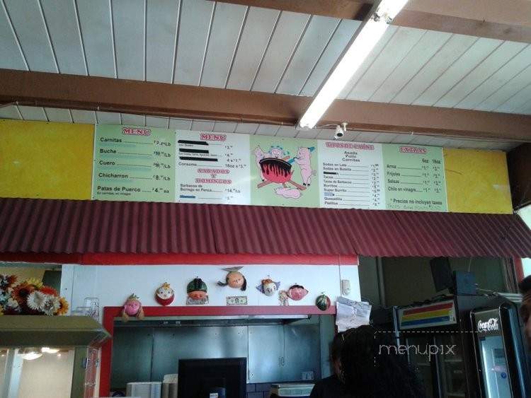 Carnitas El Rincon 2 - San Jose, CA menu_pic