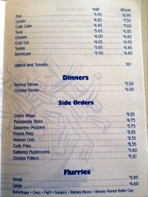 Arctic Circle - Churchville, MD menu_pic