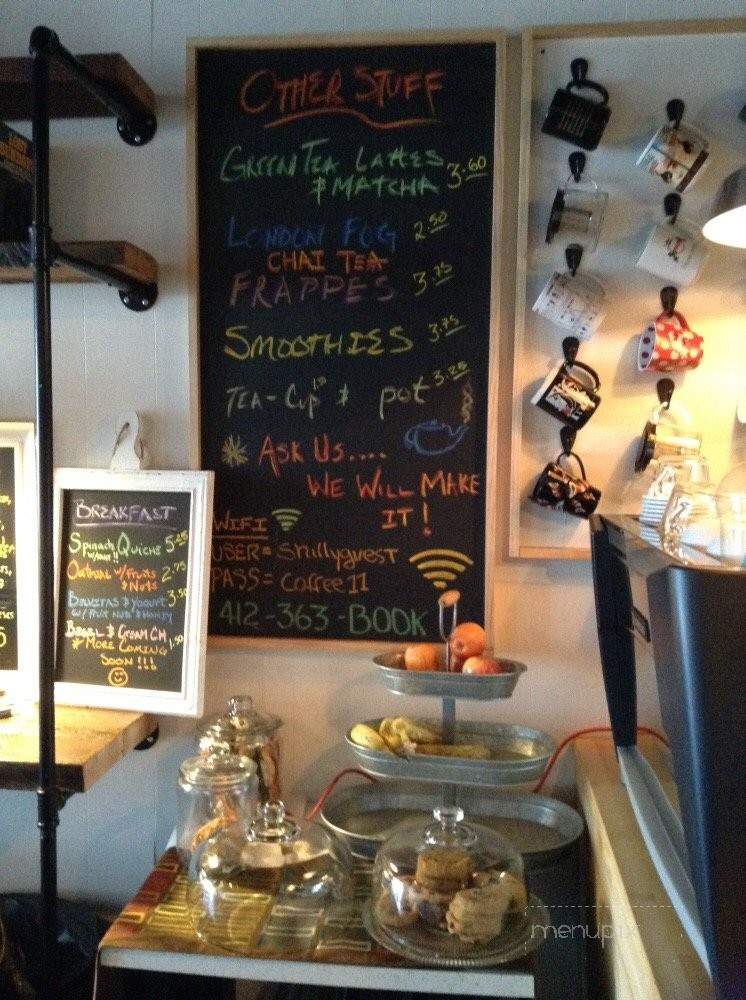 Bookshelf Cafe - Pittsburgh, PA menu_pic