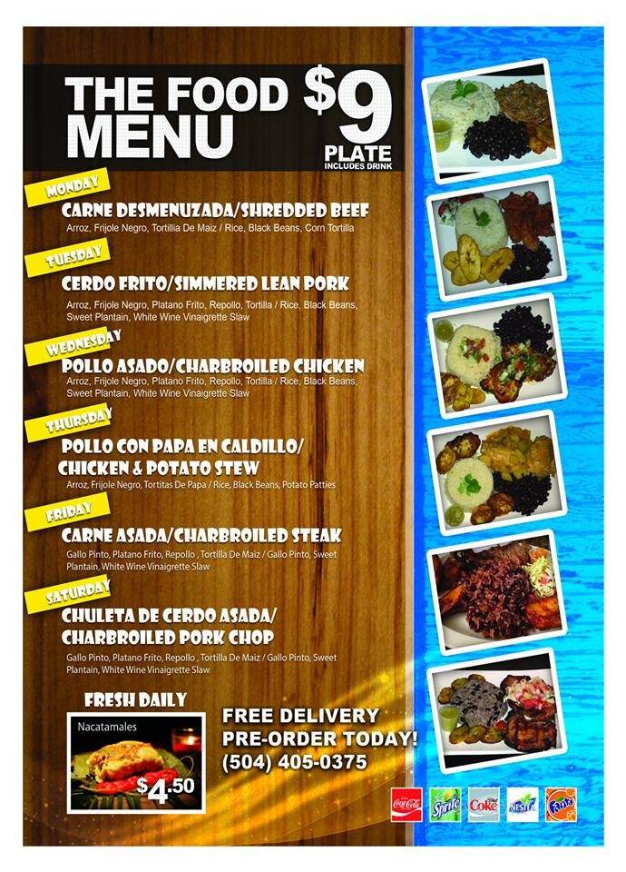 NolaNica - Kenner, LA menu_pic