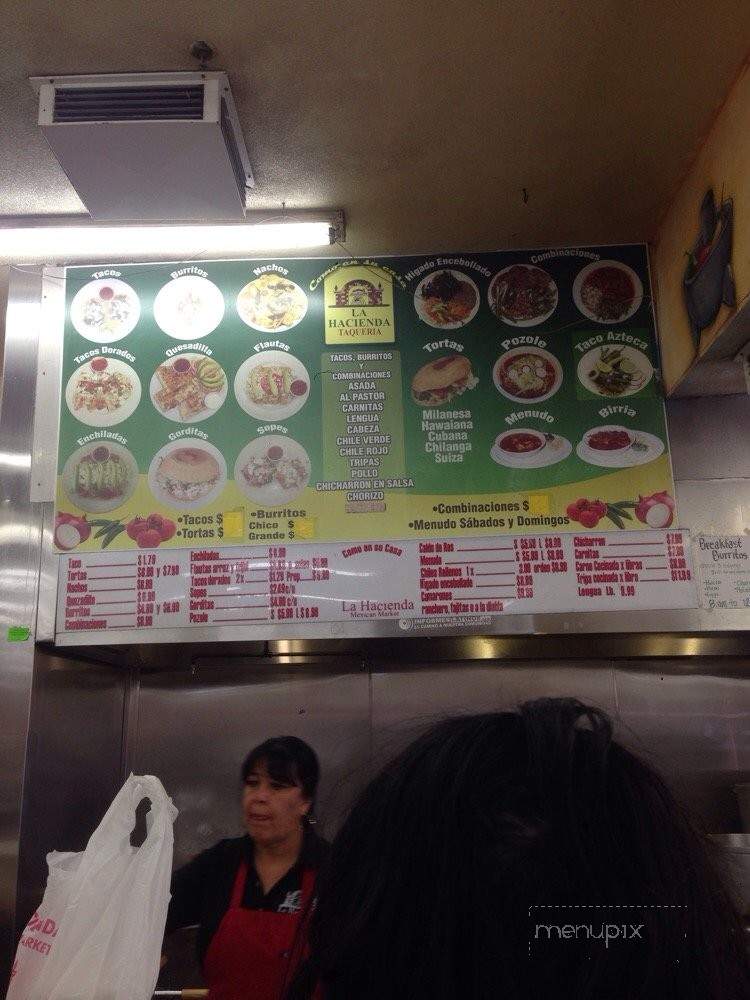 Carniceria La Hacienda - Fresno, CA menu_pic