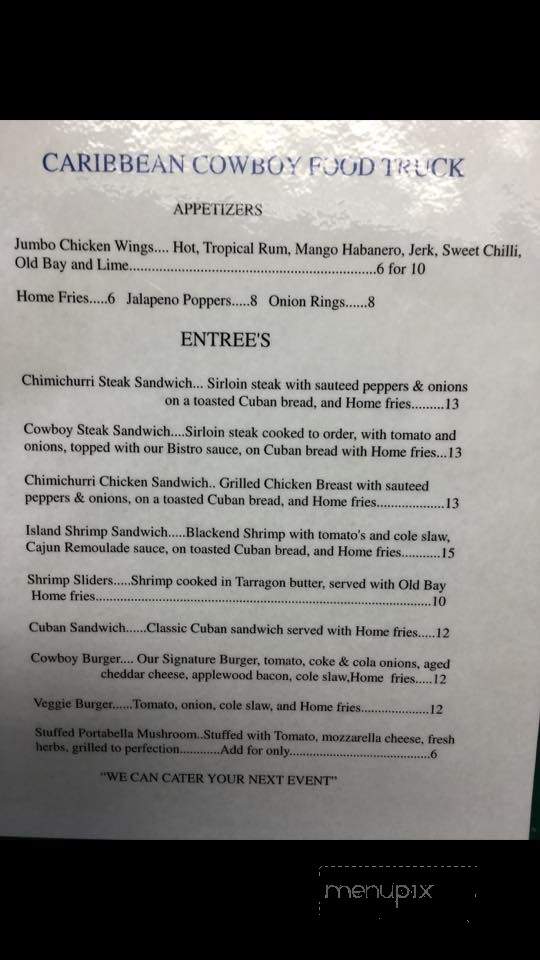Frog Lounge - Delray Beach, FL menu_pic