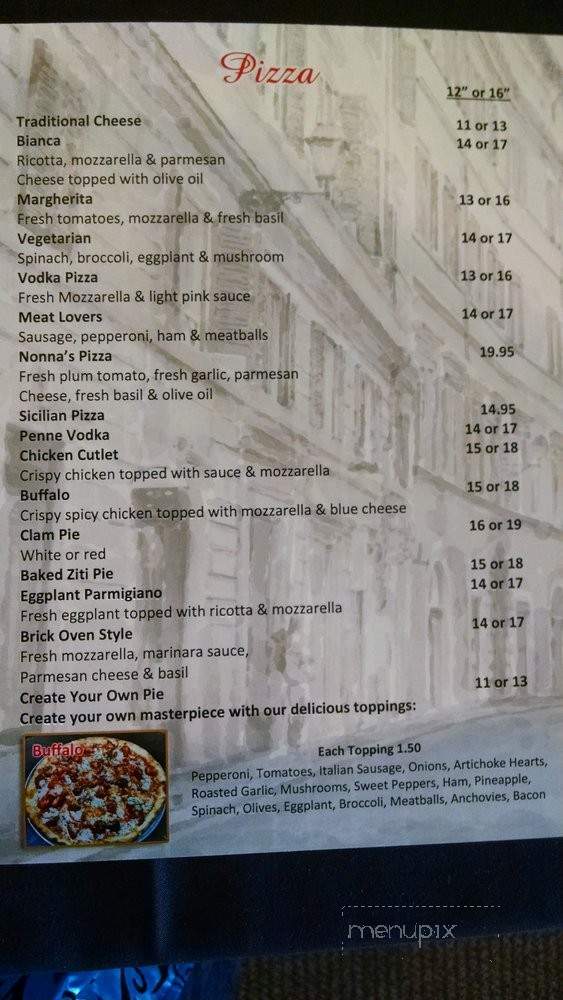 Avantis Italian Restaurant - west palm beach, FL menu_pic