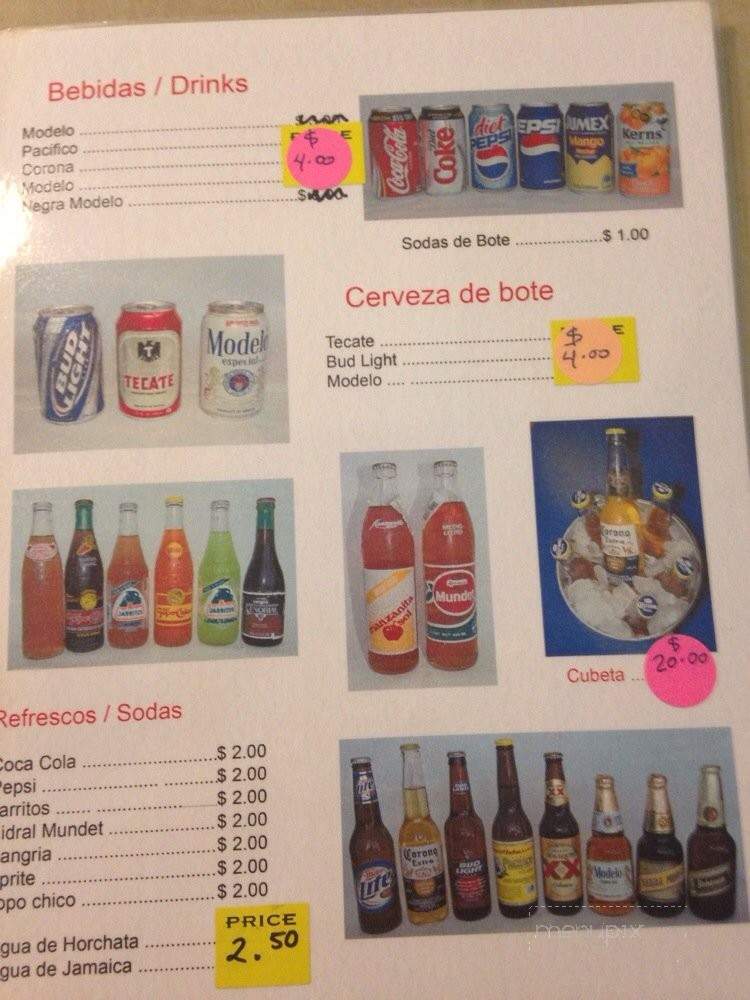 Mariscos Nayarit Milindo Tecula - South Gate, CA menu_pic