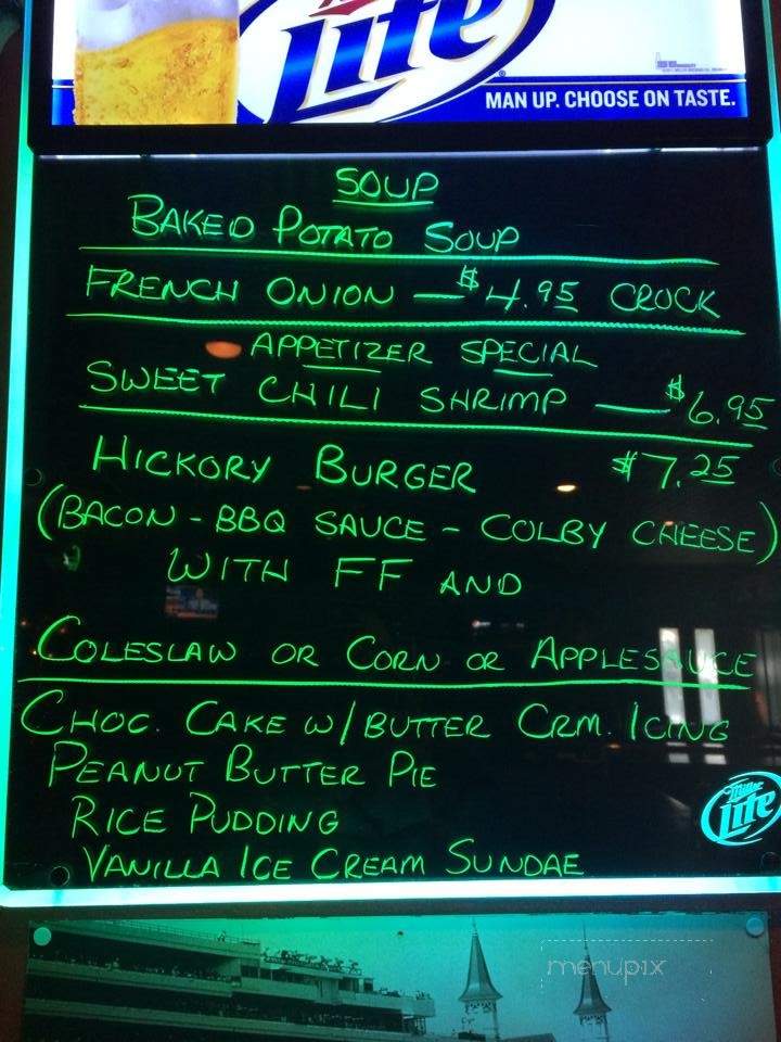 Gator's Bar & Grill - Maryd, PA menu_pic