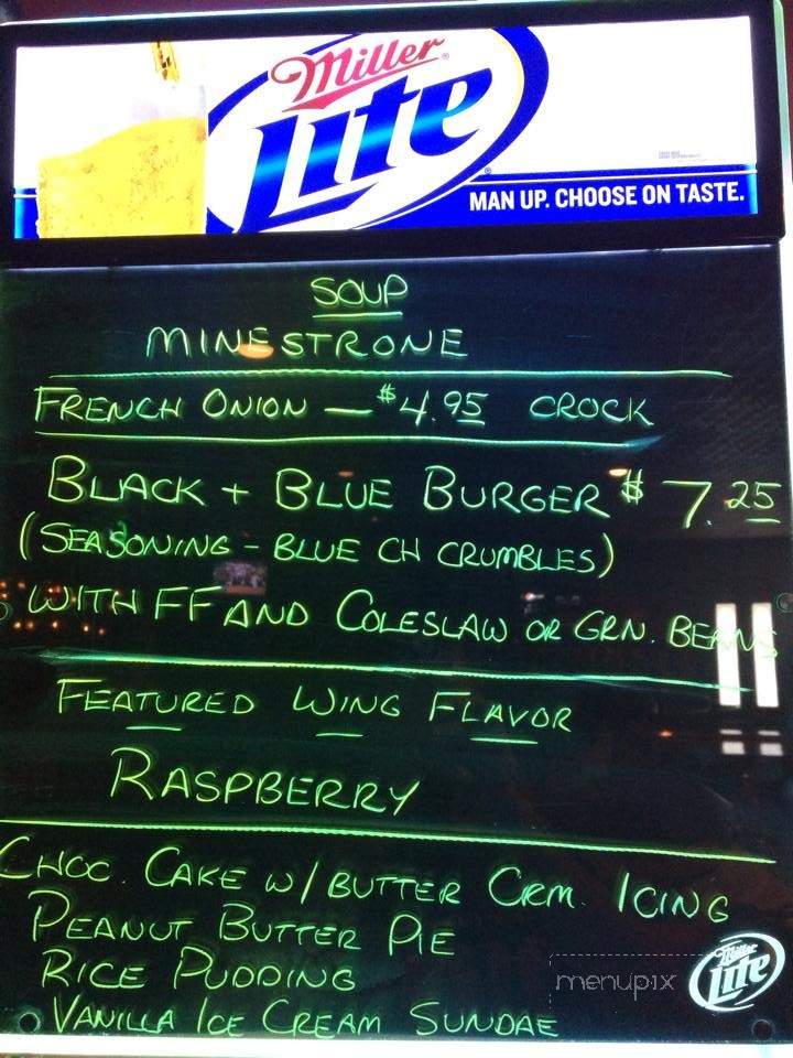 Gator's Bar & Grill - Maryd, PA menu_pic