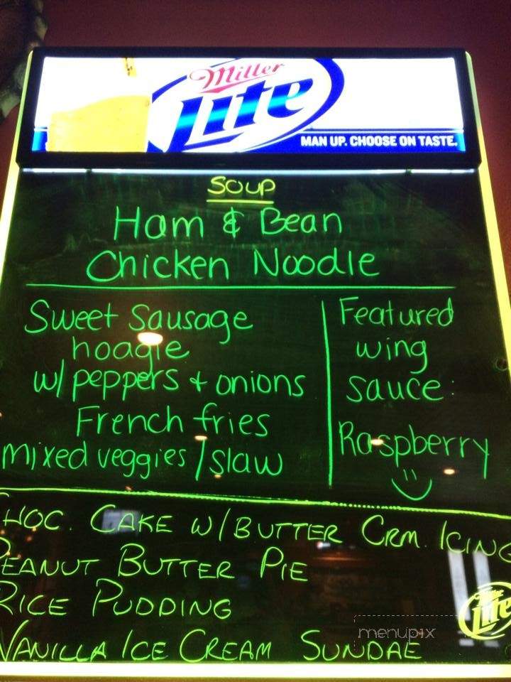 Gator's Bar & Grill - Maryd, PA menu_pic