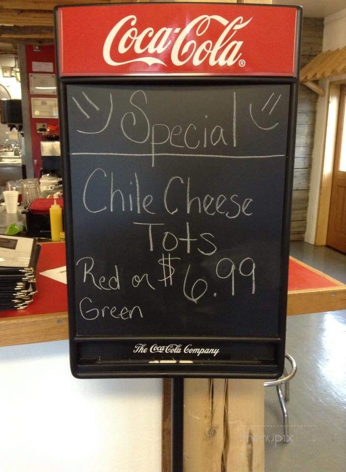 Hot Spot Diner - Cimarron, NM menu_pic