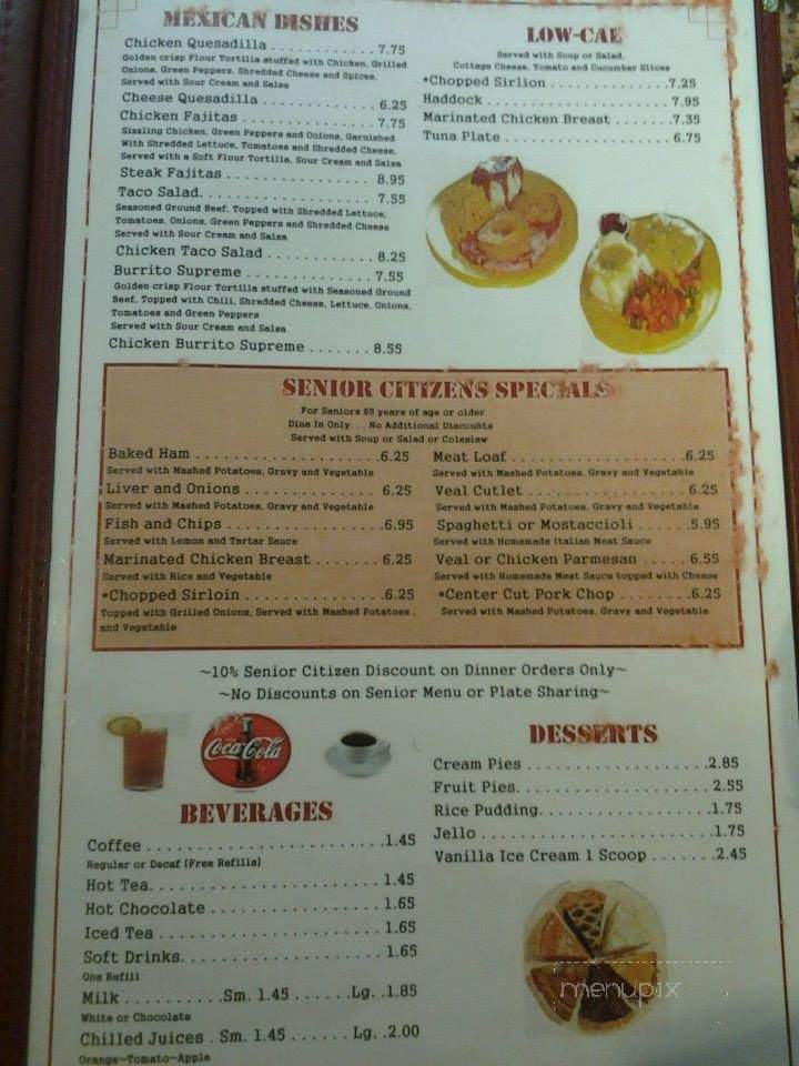 Bayside Dimitris Family Dining - St Clair, MI menu_pic