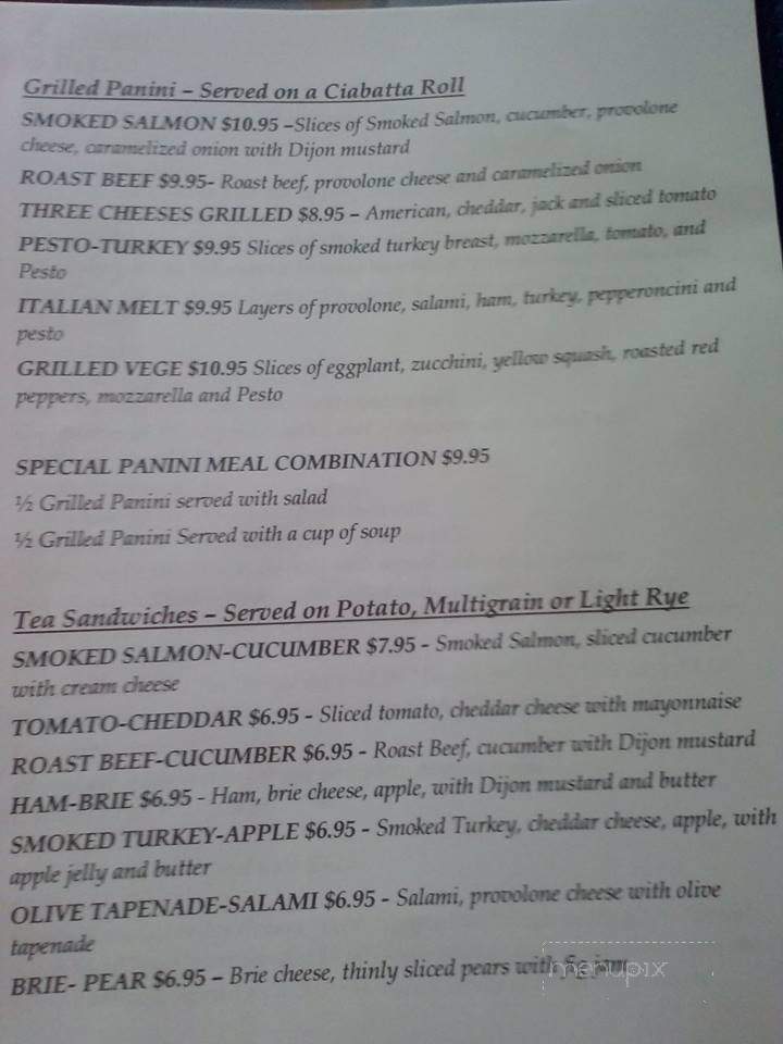Queens Mountain Cafe - Roxbury, NY menu_pic