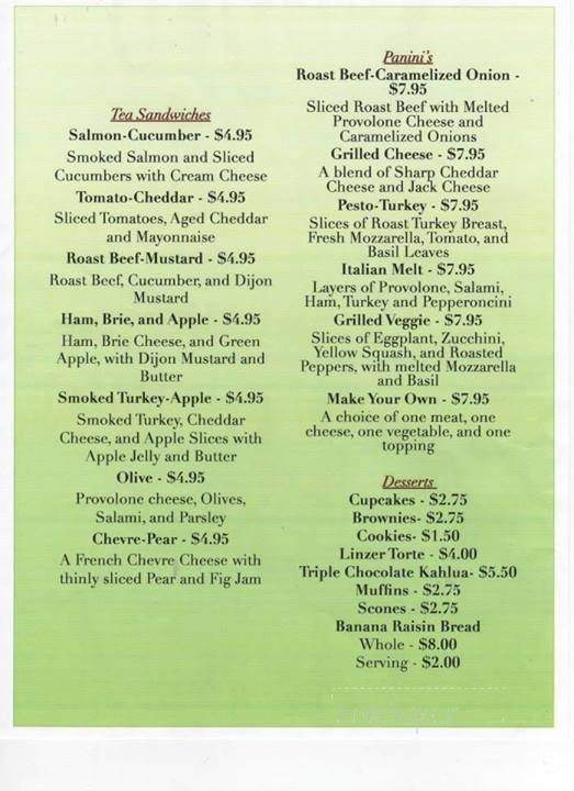 Queens Mountain Cafe - Roxbury, NY menu_pic