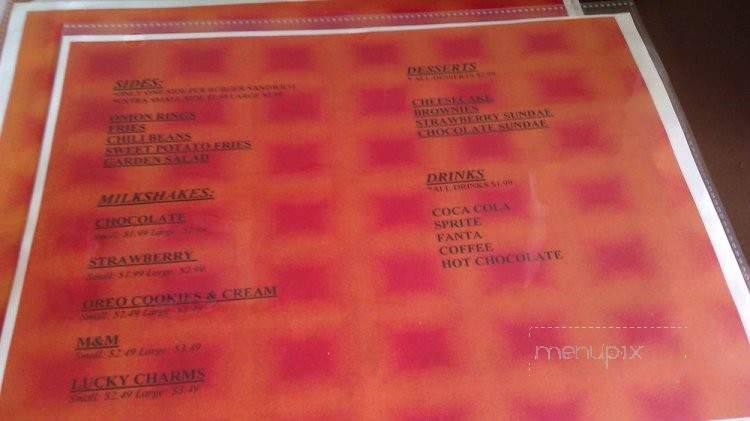 JCA Burgers - Nashville, TN menu_pic