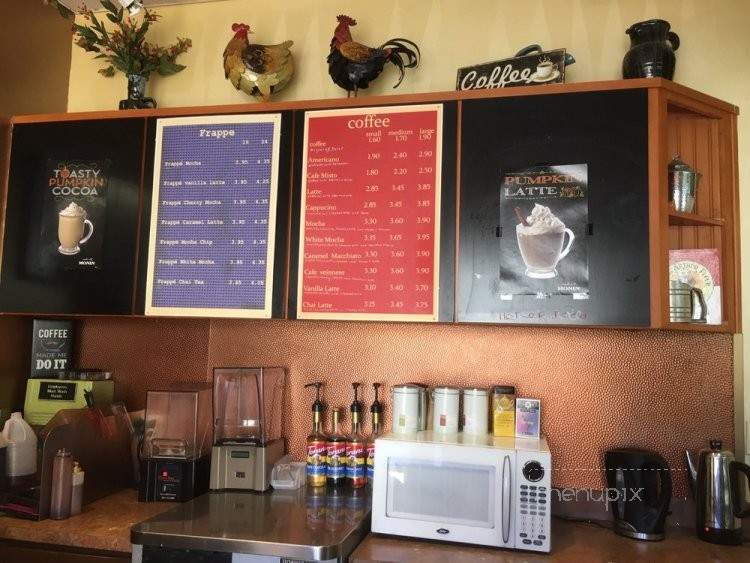 The Library Coffee Shop - El Cajon, CA menu_pic