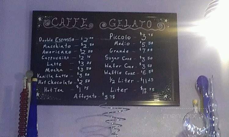 Geleteria Frizzante - San Diego, CA menu_pic