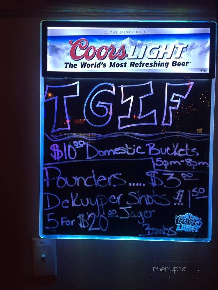 Charlies Place - Great Bend, KS menu_pic