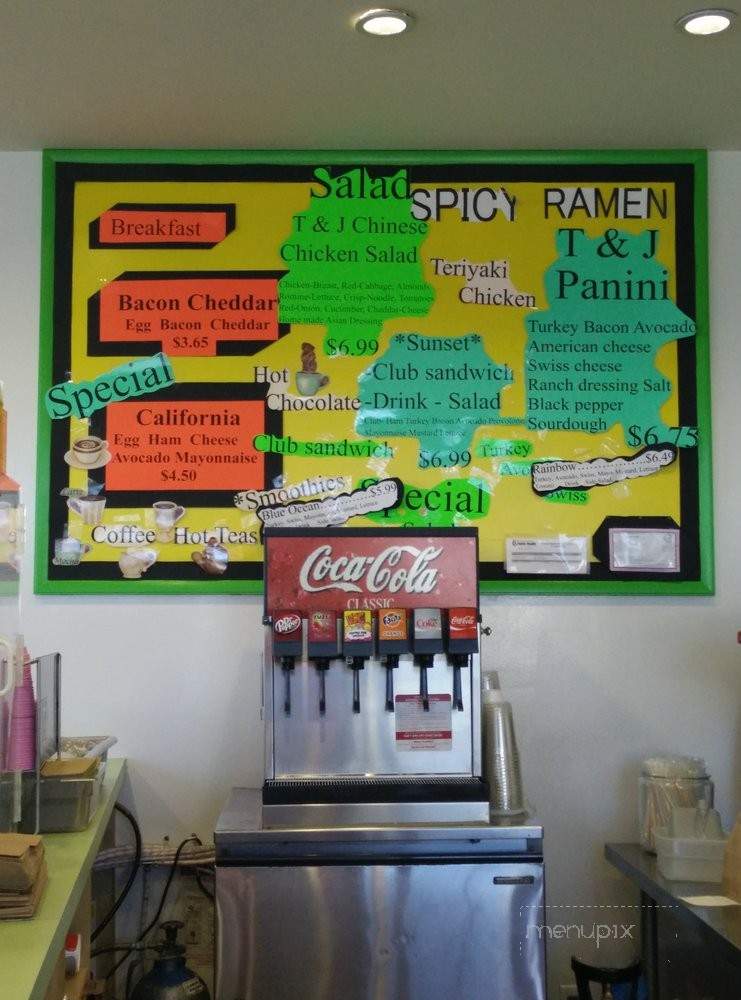 T & J Corner Cafe - West Covina, CA menu_pic