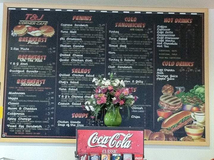 T & J Corner Cafe - West Covina, CA menu_pic