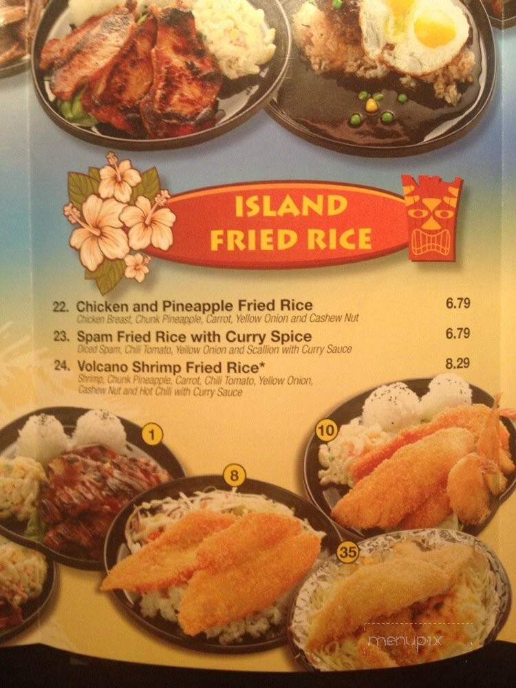 Big Island BBQ Fusion - Covina, CA menu_pic