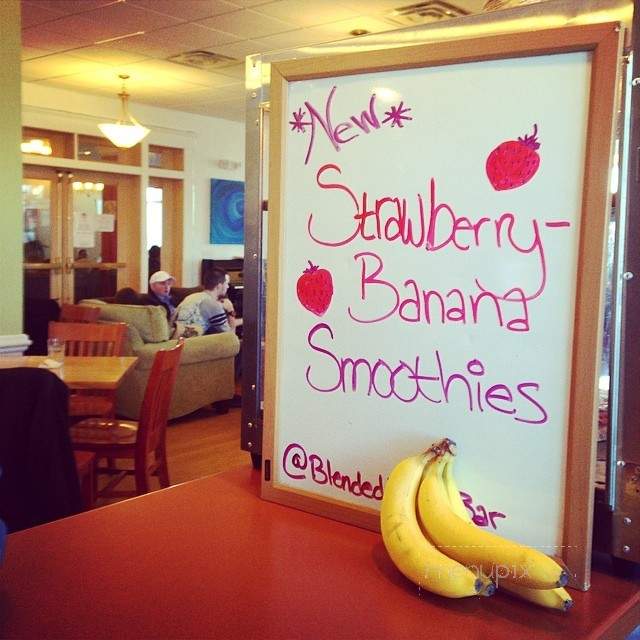 Blended Bliss Bar - Fairfield, IA menu_pic