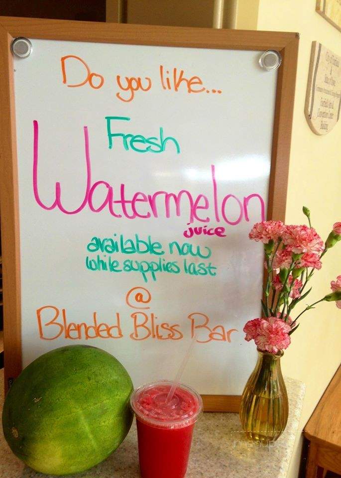 Blended Bliss Bar - Fairfield, IA menu_pic