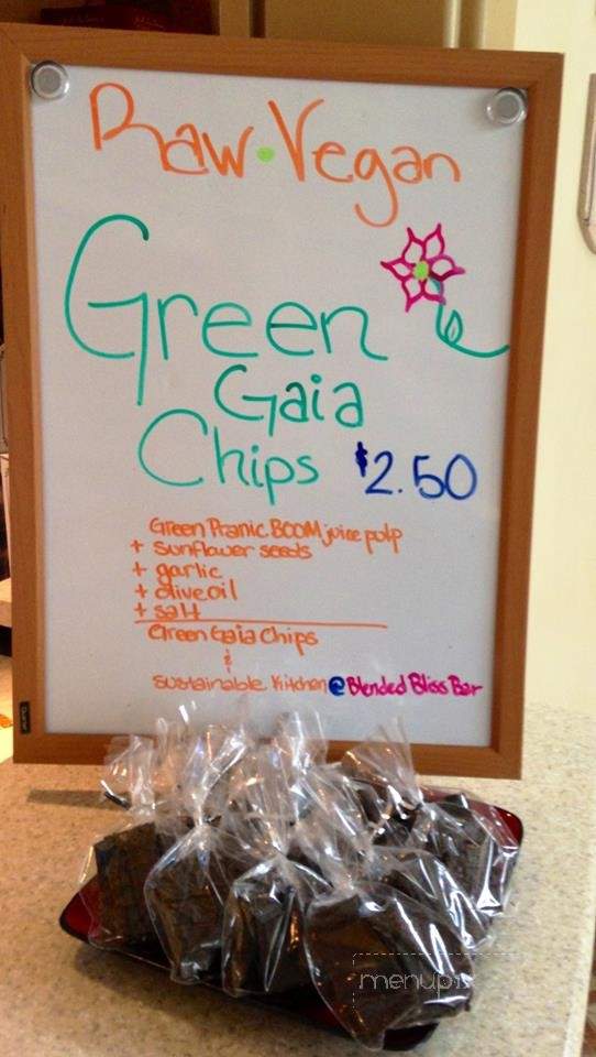 Blended Bliss Bar - Fairfield, IA menu_pic