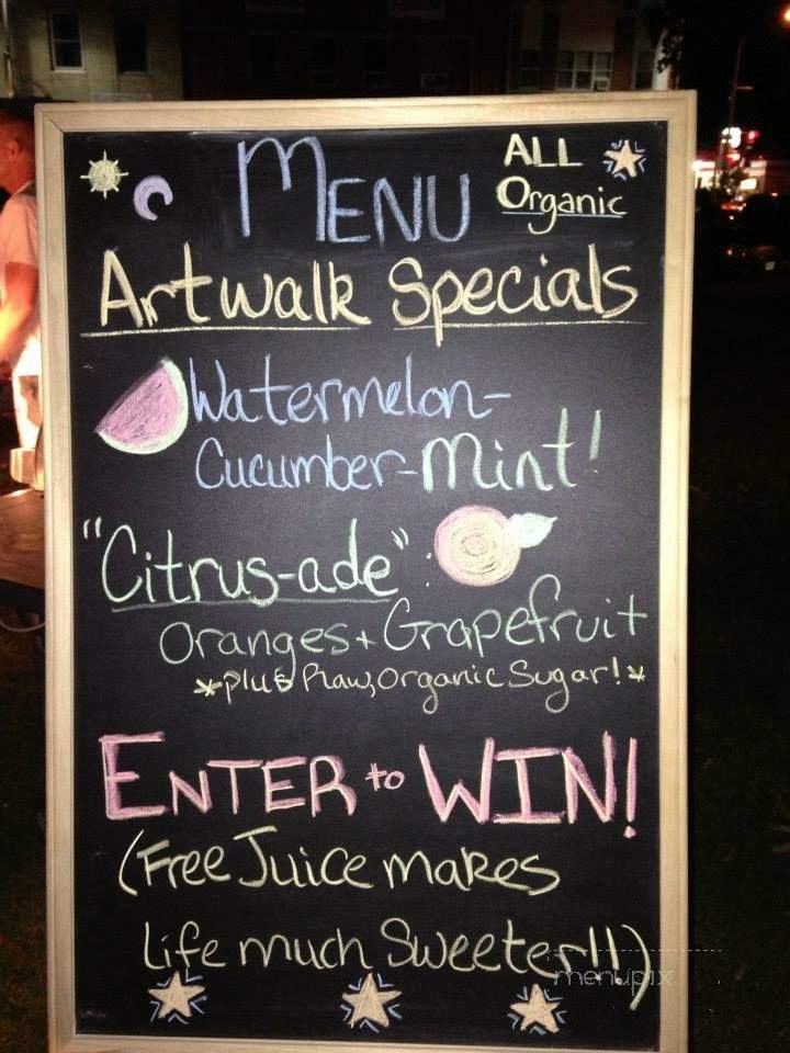 Blended Bliss Bar - Fairfield, IA menu_pic