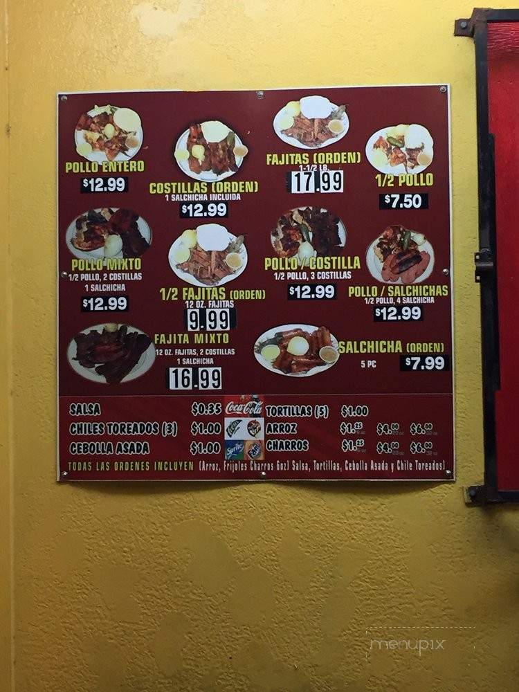 El Regio - Houston, TX menu_pic