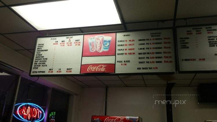 TC Jr's. - Buffalo, NY menu_pic