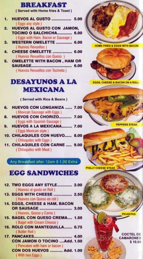 Cholula Deli - Brooklyn, NY menu_pic