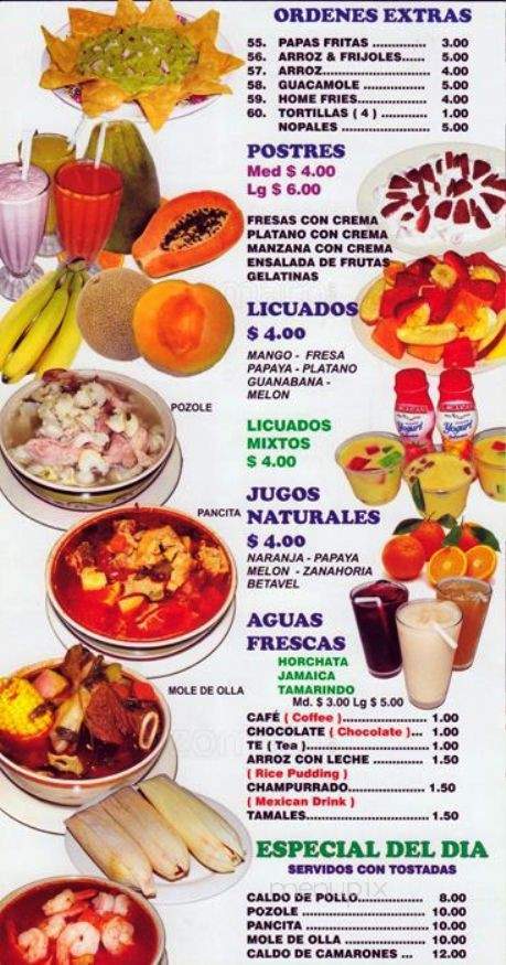 Cholula Deli - Brooklyn, NY menu_pic