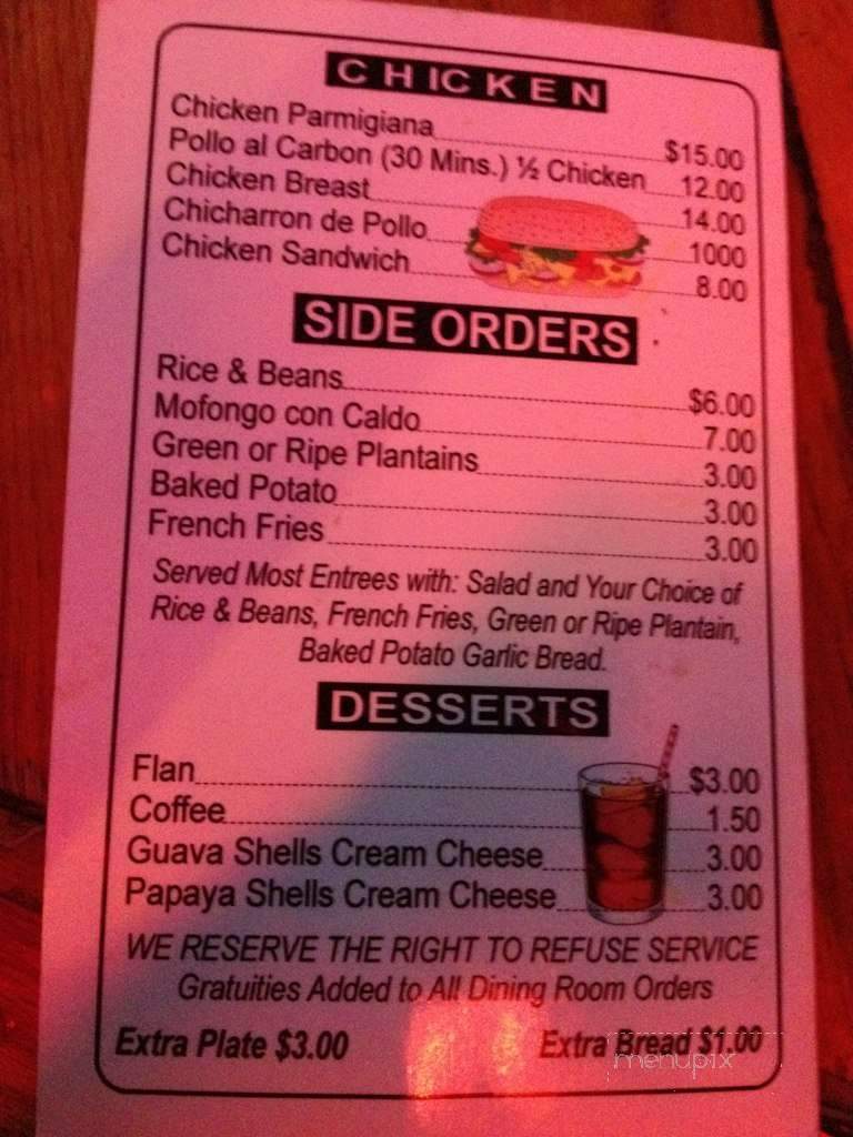 The South Of France - Bronx, NY menu_pic