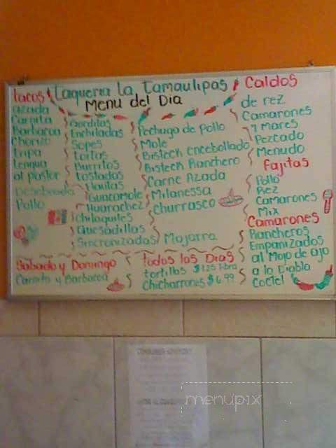 Taqueria Tamaulapis - Stuart, FL menu_pic