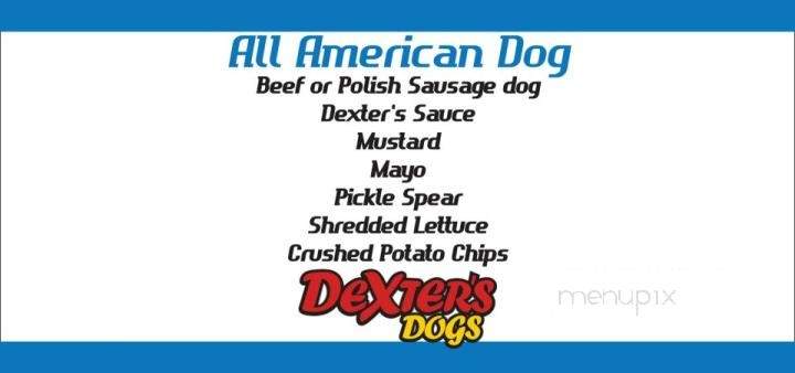 Dexter's Dogs - Salt Lake City, UT menu_pic