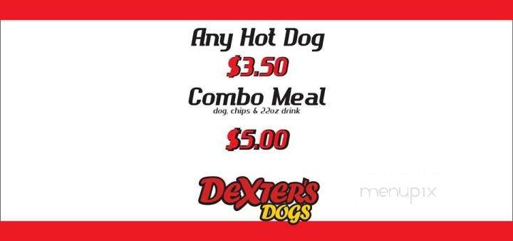 Dexter's Dogs - Salt Lake City, UT menu_pic