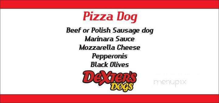 Dexter's Dogs - Salt Lake City, UT menu_pic