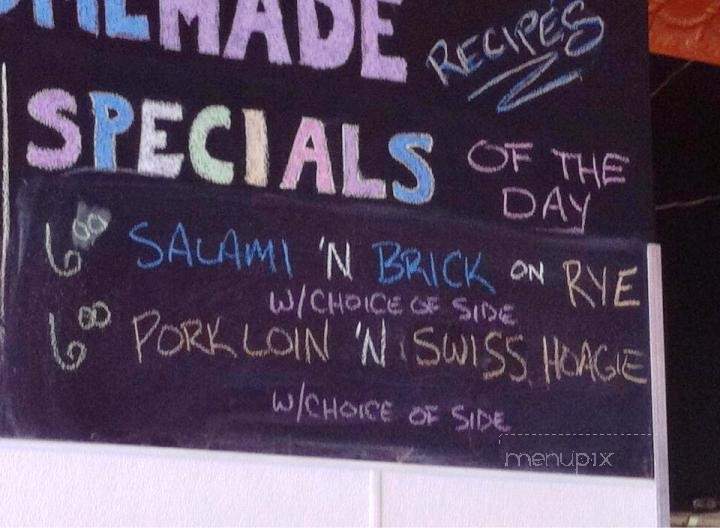 Joey's Sausage and Deli - Spring Valley, IL menu_pic