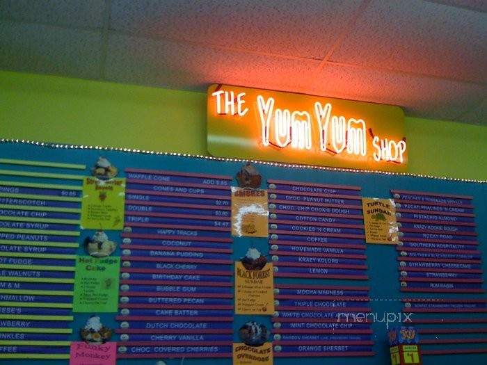 Yum Yum Shop - Murrells Inlet, SC menu_pic