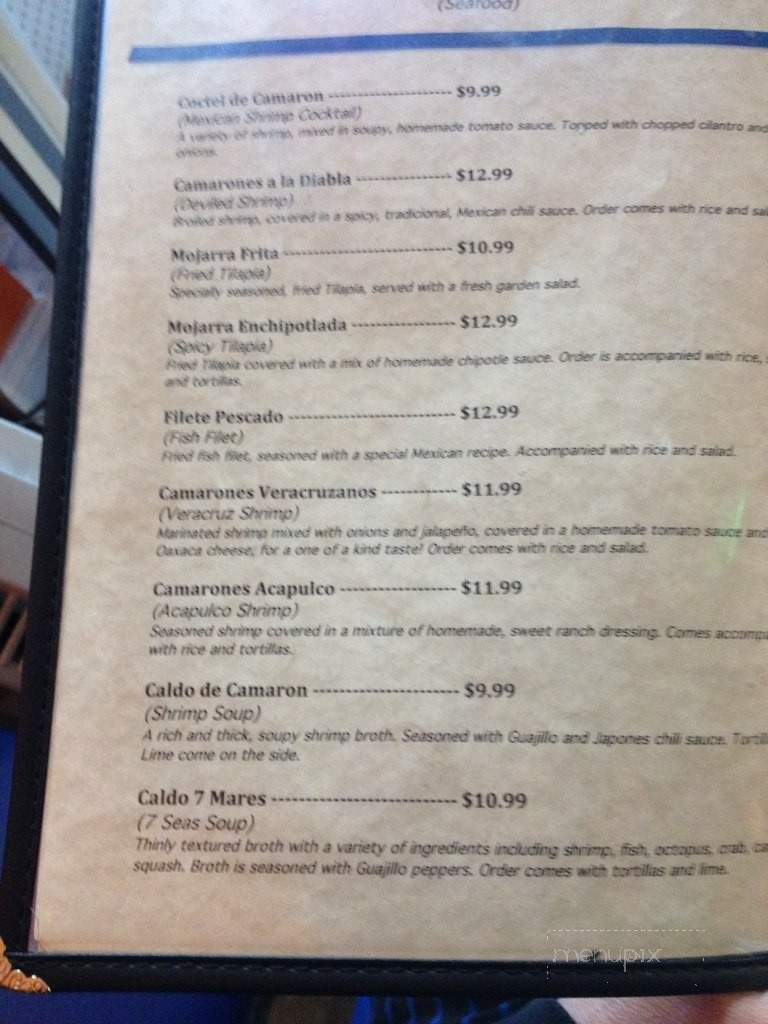 Taco Mex - Pensacola, FL menu_pic