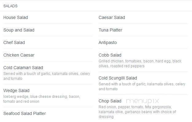 Pizza 314 - Enfield, CT menu_pic
