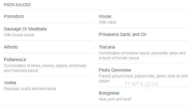 Pizza 314 - Enfield, CT menu_pic
